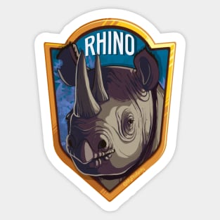 Rhino Sticker